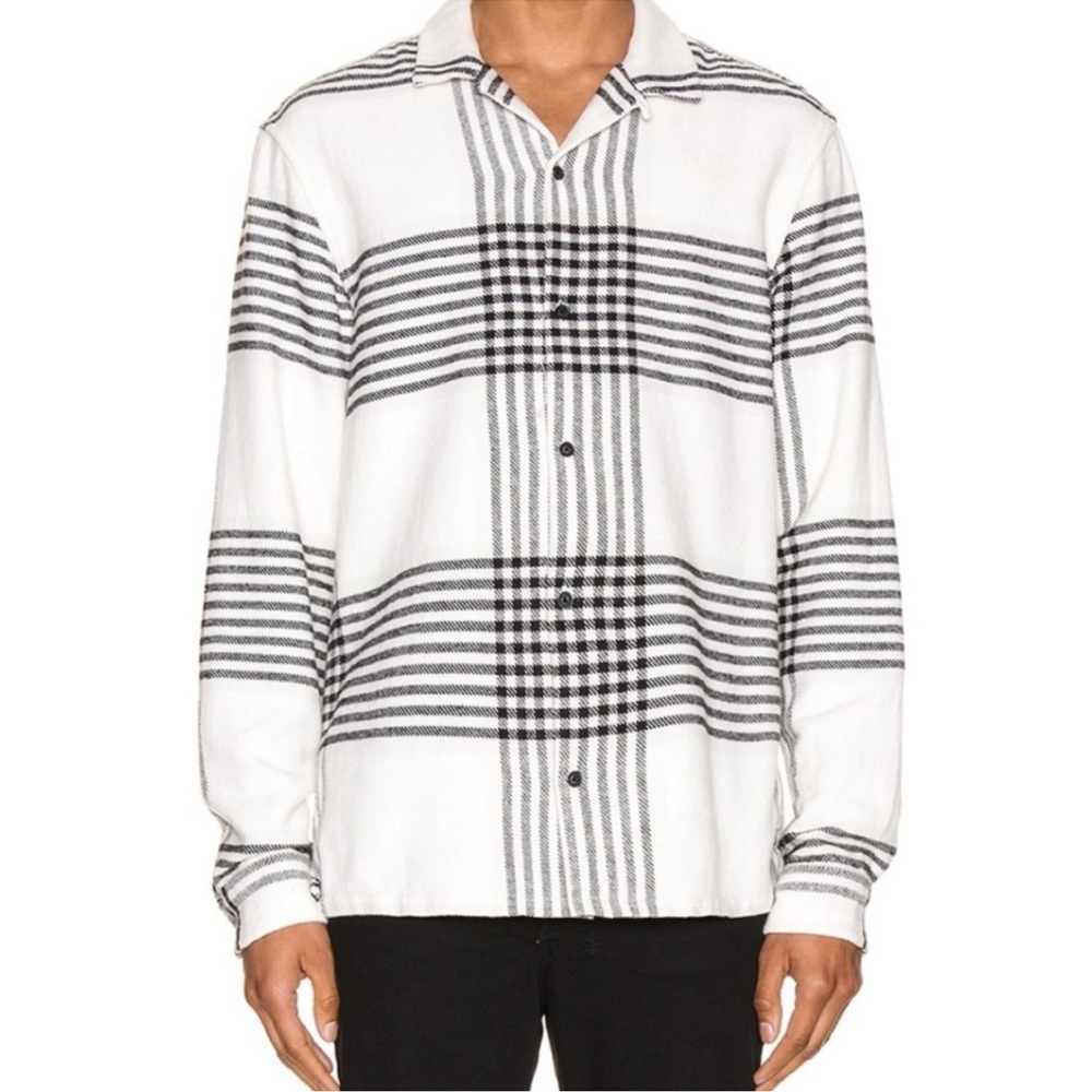ALLSAINTS Striped Button Down Shirt